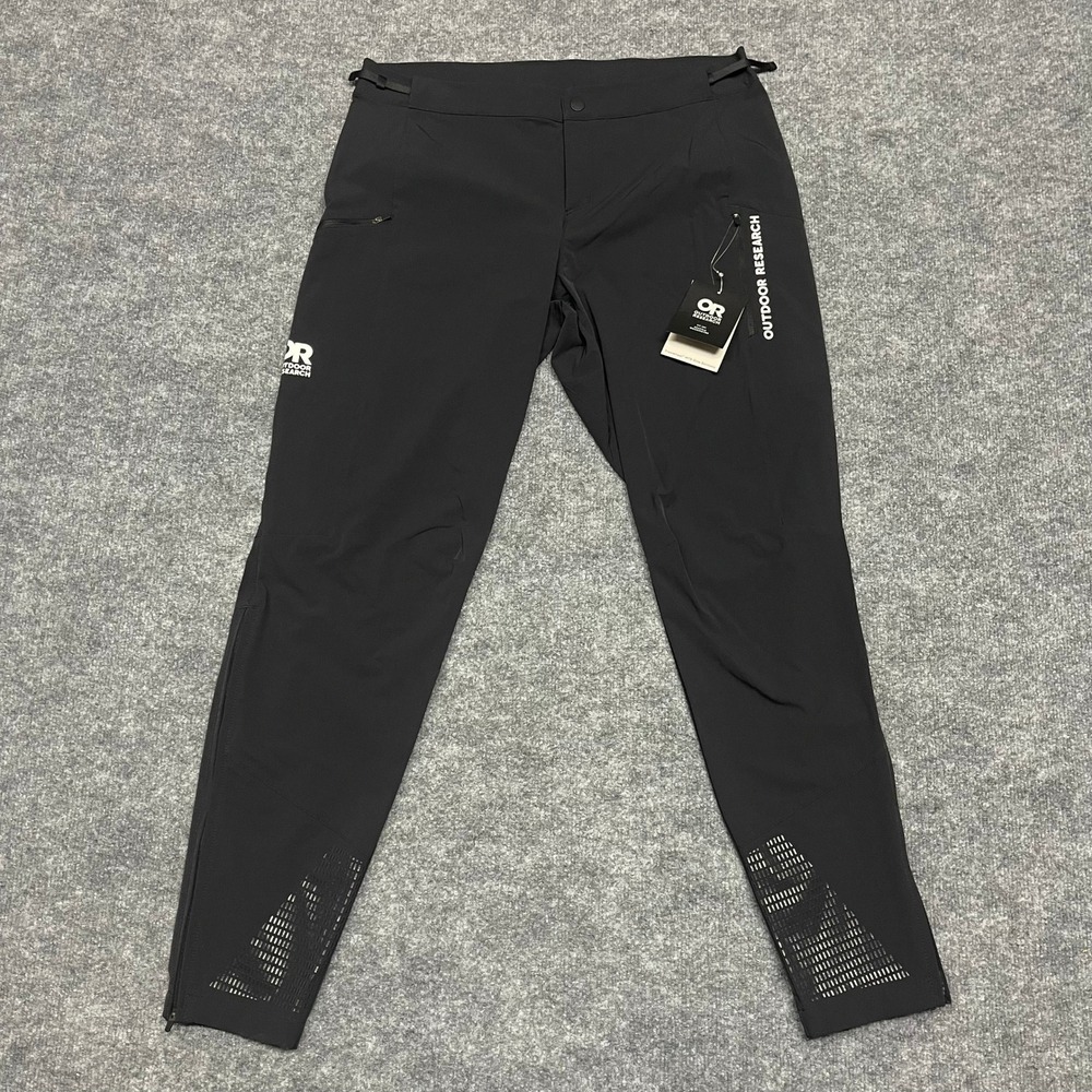 Outdoor Research Pants Men 36 Black Freewheel MTB Ride Mountain Bike Gorpcore